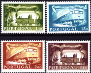 Portugal 1956 Centenary of Portuguese Railways unmounted mint.