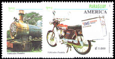 Paraguay 1994 America. Postal Transport unmounted mint.
