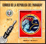 Paraguay 1973 Apollo 17 souvenir sheet unmounted mint.