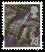 Scotland 2003-17 78p Tartan unmounted mint.