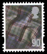 Scotland 2003-17 90p Tartan unmounted mint.