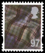 Scotland 2003-17 97p Tartan unmounted mint.