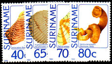 Suriname 1984 Sea Shells unmounted mint.