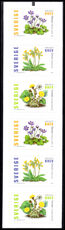 Sweden 2003 Flowers self-adhesive booklet unmounted mint.