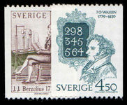 Sweden 1979 Birth Centenaries unmounted mint.