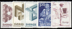 Sweden 1982 Impossible Shape Set unmounted mint.