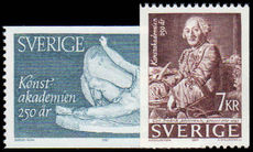 Sweden 1985 Fine Arts unmounted mint.
