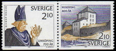Sweden 1987 Town Anniversaries unmounted mint.