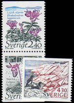 Sweden 1989 National Parks unmounted mint.
