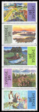 Sweden 1996 Summer Paintings Booklet Pane unmounted mint.