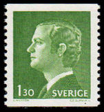 Sweden 1974-80 Carl Gustav 1K30 unmounted mint.