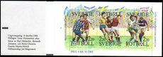 Sweden 1988 Nordic Football Complete Booklet unmounted mint.