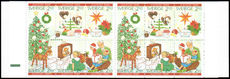 Sweden 1989 Christmas Complete Booklet unmounted mint.