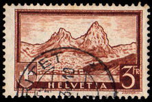 Switzerland 1931 3fr The Mythern Mountain fine used