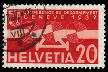 Switzerland 1932 20c Airmail fine used