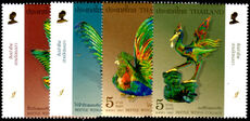 Thailand 2007 Bird Models Set unmounted mint.