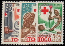 Togo 1959 Red Cross set unmounted mint.