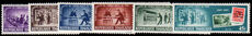 Togo 1967 Stamp on Stamp part set unmounted mint.