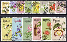 Uganda 1969 set (less 60c) fine used.