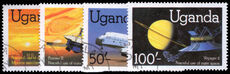 Uganda 1982 Peaceful Use of Outer Space fine used.