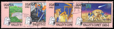 Uganda 1986 Appearance of Halley's Comet (1st issue) fine used.