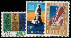 Uruguay 1964 UNESCO Nubian Monuments unmounted mint.