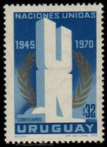 Uruguay 1970 United Nations unmounted mint.