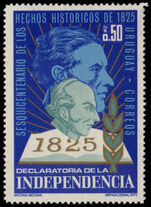 Uruguay 1975 Independence Anniversary unmounted mint.