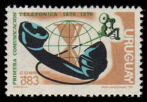 Uruguay 1976 Telephone unmounted mint.