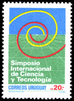 Uruguay 1987 International Science and Technology Symposium unmounted mint.