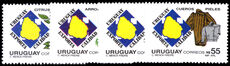 Uruguay 1988 Exports unmounted mint.
