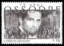 Uruguay 2006 75th Anniversary of Ossodre Orchestra unmounted mint.