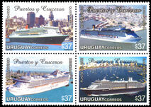 Uruguay 2006 Ports and Cruise Ships unmounted mint.