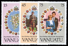 Vanuatu 1981 Royal Wedding unmounted mint.