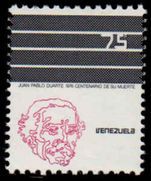 Venezuela 1977 Duarte unmounted mint.