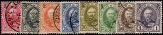 Luxembourg 1893-96 official set to 1f fine used.