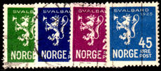 Norway 1925 Spitzbergen Svalbard set used