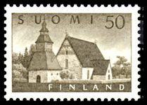 Finland 1957 50m Lammi Church unmounted mint.