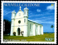 New Caledonia 2001 Qanono Church unmounted mint.