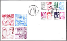 Denmark 2008 Famous Danes first day cover