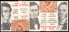 Denmark 2001 150th Anniversary of First Danish Stamp unmounted mint.