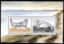 Denmark 2005 Seals souvenir sheet unmounted mint.