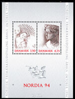 Denmark 1992 Stamp Exhibition souvenir sheet unmounted mint.