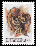 Denmark 1992 New Danish Bible unmounted mint.