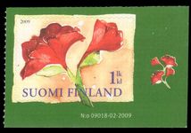 Finland 2009 Amaryllis unmounted mint.