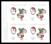 Finland 2010 Easter. Rings booklet pane of 4 unmounted mint.