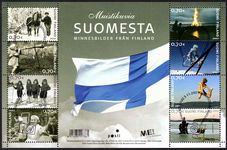 Finland 2007 Memories of Finland souvenir sheet fine used.