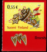 Finland 2007 Mouse and Gingerbread unmounted mint.