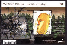 Finland 2008 Norse Mythology souvenir sheet unmounted mint.