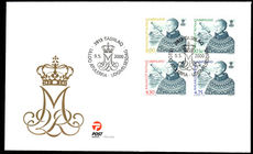 Greenland 2000 Margrethe 2000 Values First Day Cover